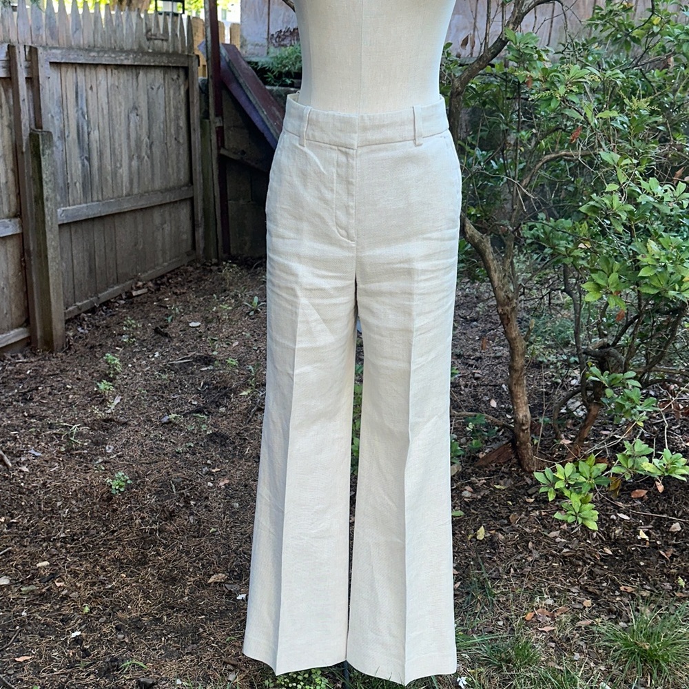 J. Crew Classic Linen Trousers